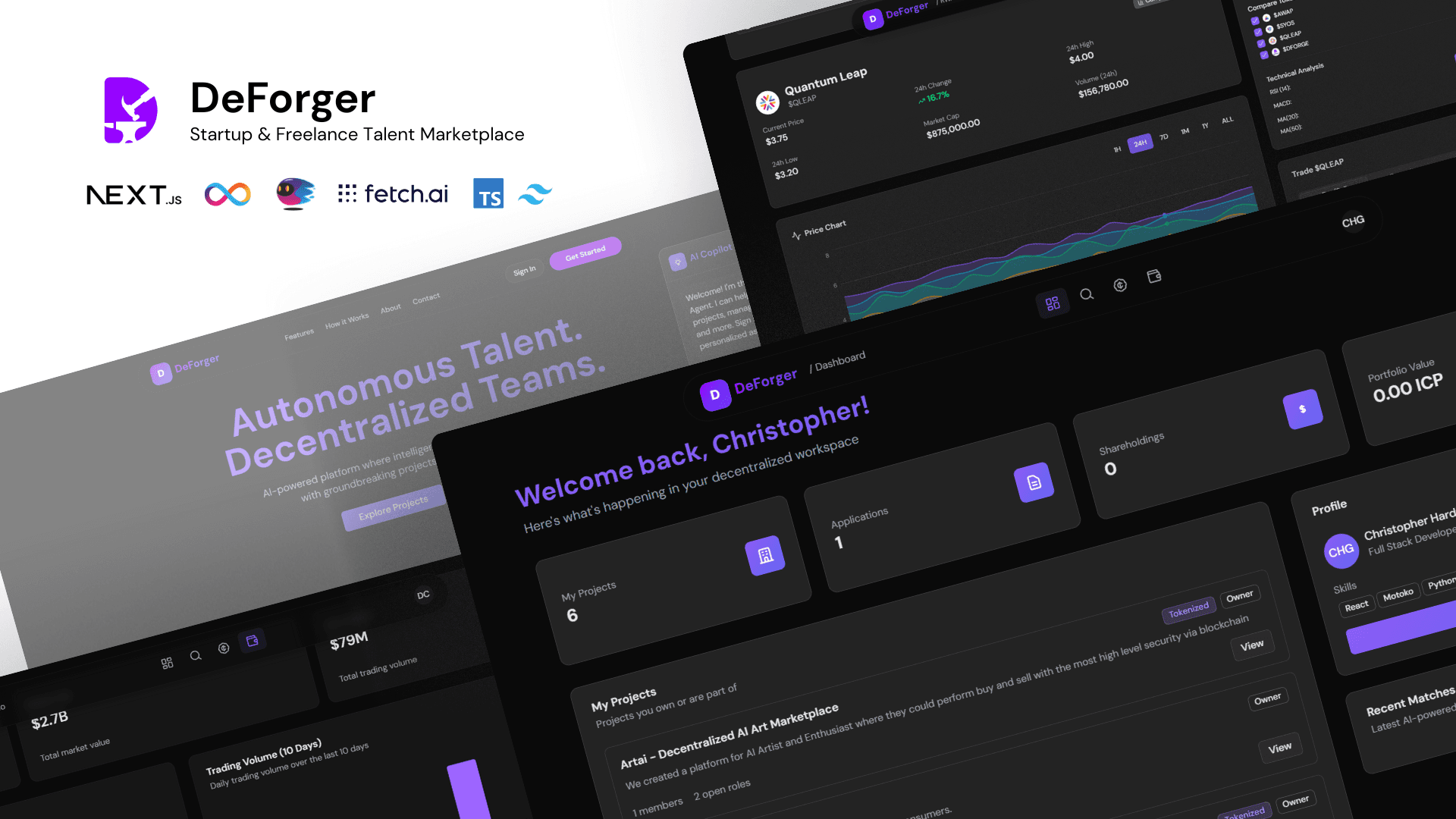 DeForger — Startup & Freelance Talent Marketplace
